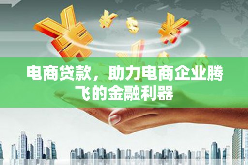 桓台电商贷款，助力电商企业腾飞的金融利器