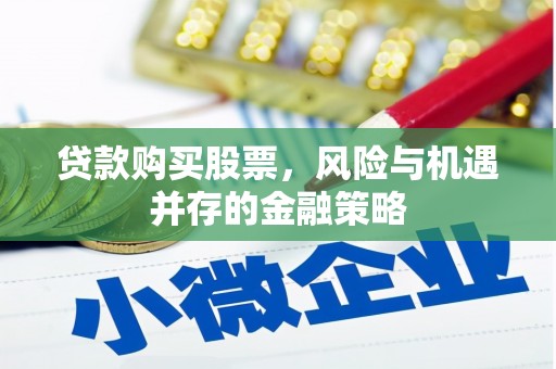 桓台贷款购买股票，风险与机遇并存的金融策略