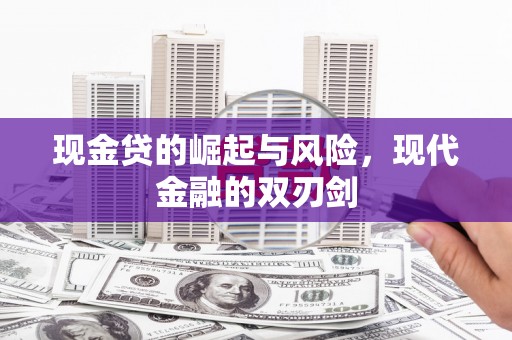 桓台现金贷的崛起与风险，现代金融的双刃剑