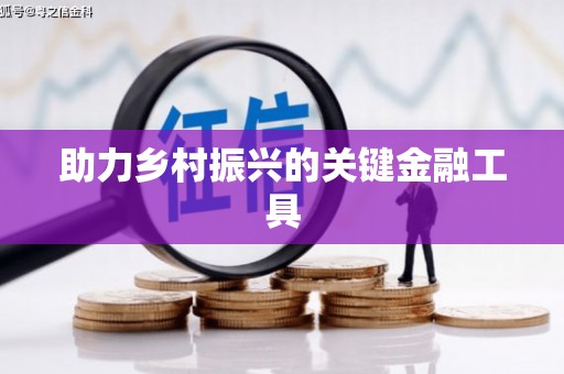 桓台助力乡村振兴的关键金融工具