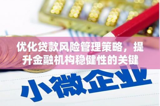 桓台优化贷款风险管理策略，提升金融机构稳健性的关键