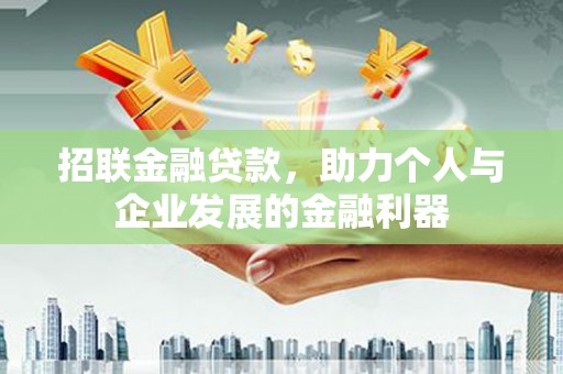 桓台招联金融贷款，助力个人与企业发展的金融利器