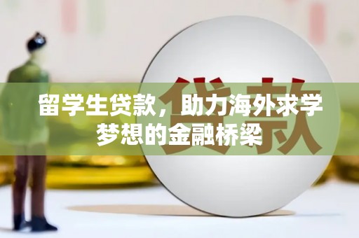 桓台留学生贷款，助力海外求学梦想的金融桥梁