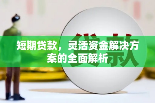 桓台短期贷款，灵活资金解决方案的全面解析