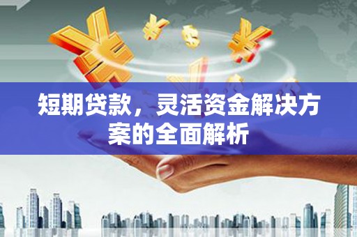 桓台短期贷款，灵活资金解决方案的全面解析