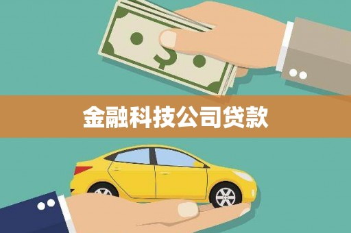 桓台金融科技公司贷款