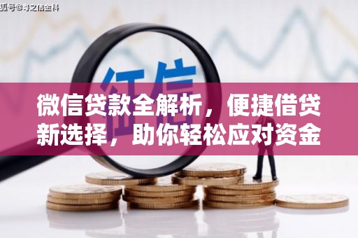 桓台微信贷款全解析，便捷借贷新选择，助你轻松应对资金需求